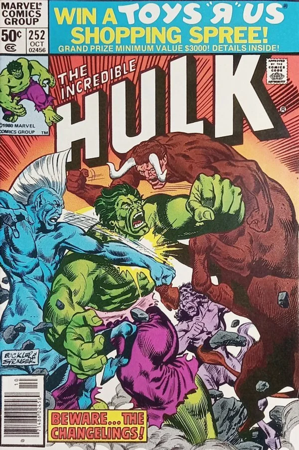 The Incredible Hulk #252 Newsstand Edition