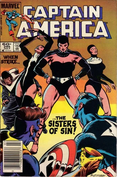 Captain America #295 Newsstand Edition
