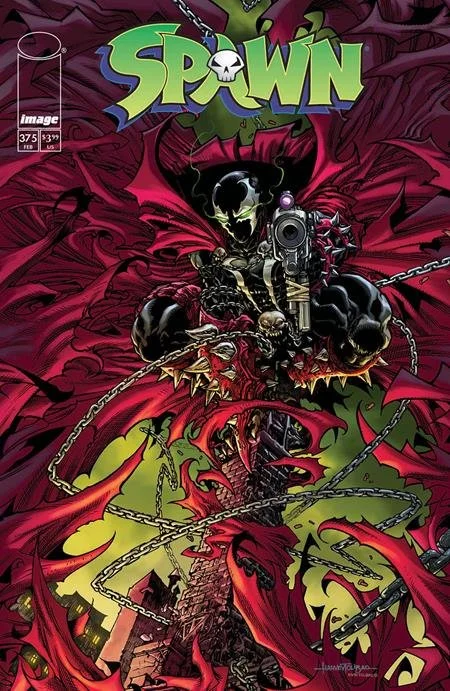 SPAWN #375 Cover A by Harvey Tolibao