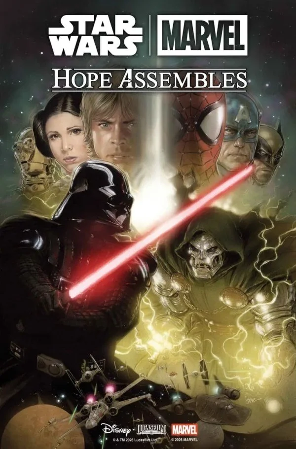 Star Wars / Marvel: Hope Assembles #1 Cover C Kaare Andrews Battle Variant