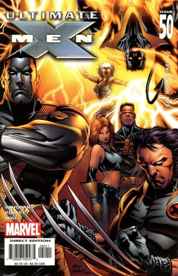Ultimate X-Men #50-53, Cry Wolf, Part 1-4 (2001)