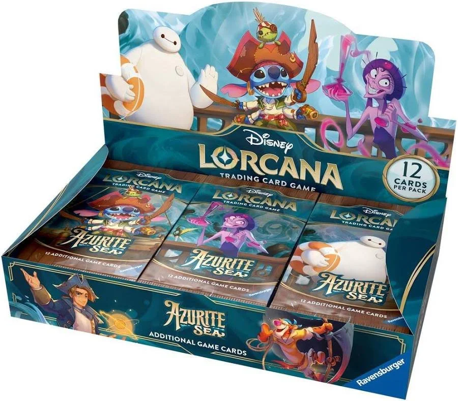 Disney Lorcana: Azurite Sea Booster Box - Sealed
