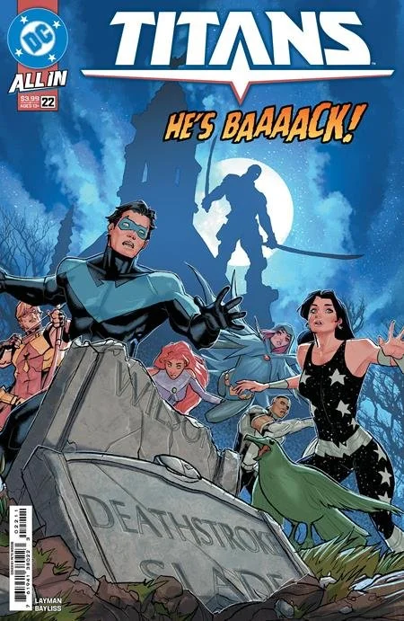 TITANS #22: He’s Back! Deathstroke Returns