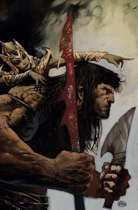Conan the Barbarian #22 SDCC 2025 Jason Shawn Alexander Virgin Variant (Damage)