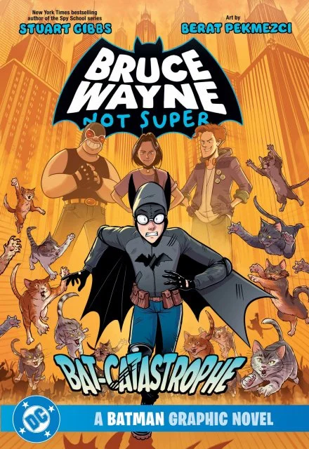 BRUCE WAYNE NOT SUPER THE BAT-CATASTROPHE PROMO POSTER
