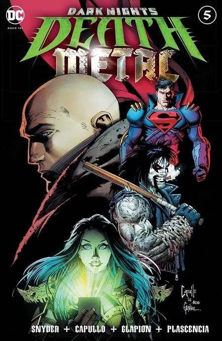 Dark Nights: Death Metal #5 Greg Capullo Embossed Foil Cover