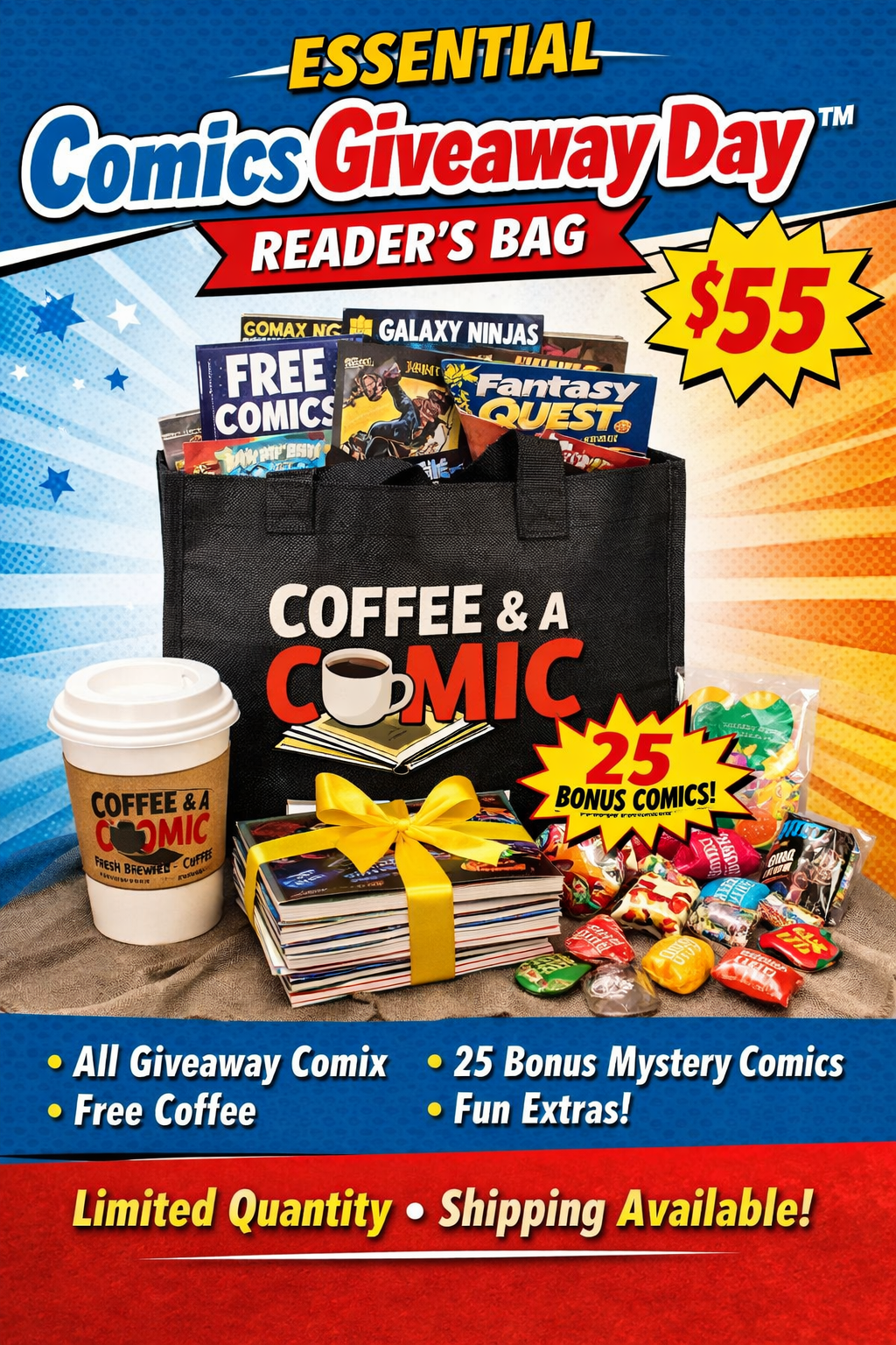Essential Comics Giveaway Day™ Reader’s Bag