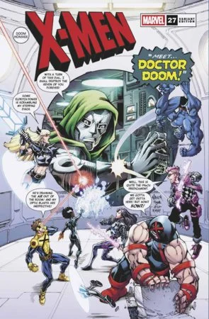 X-MEN #27 TODD NAUCK DOOM HOMAGE VARIANT