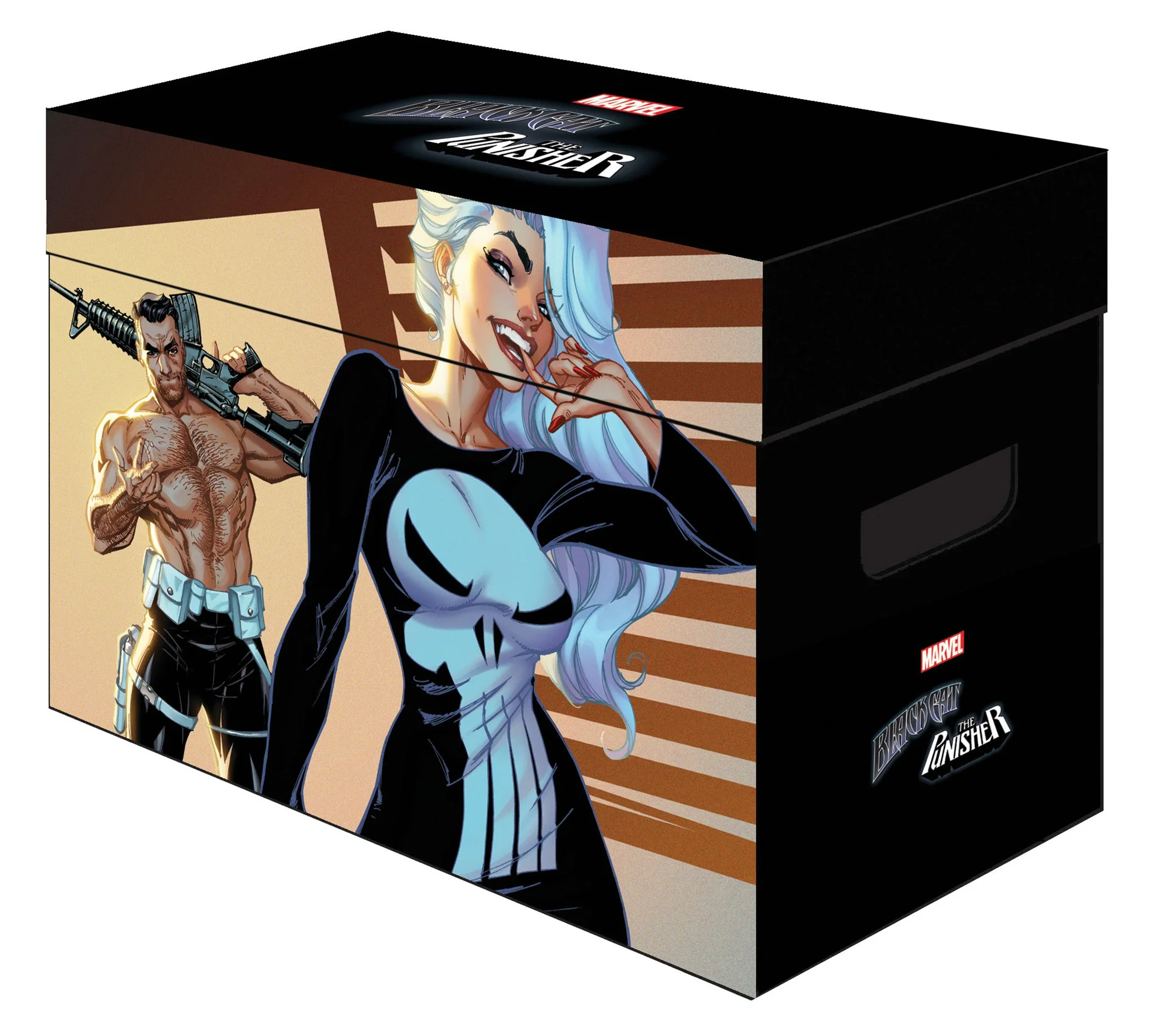 MARVEL GRAPHIC COMIC BOX Black Cat/Punisher