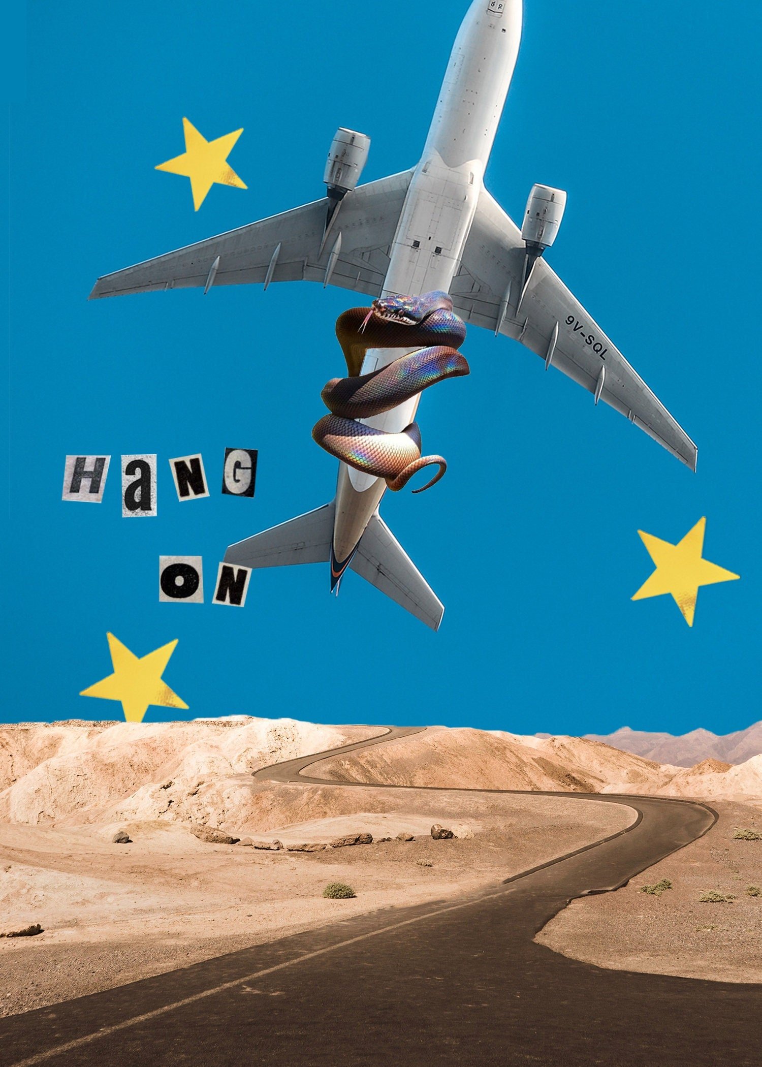 Hang On - 5x7 Print