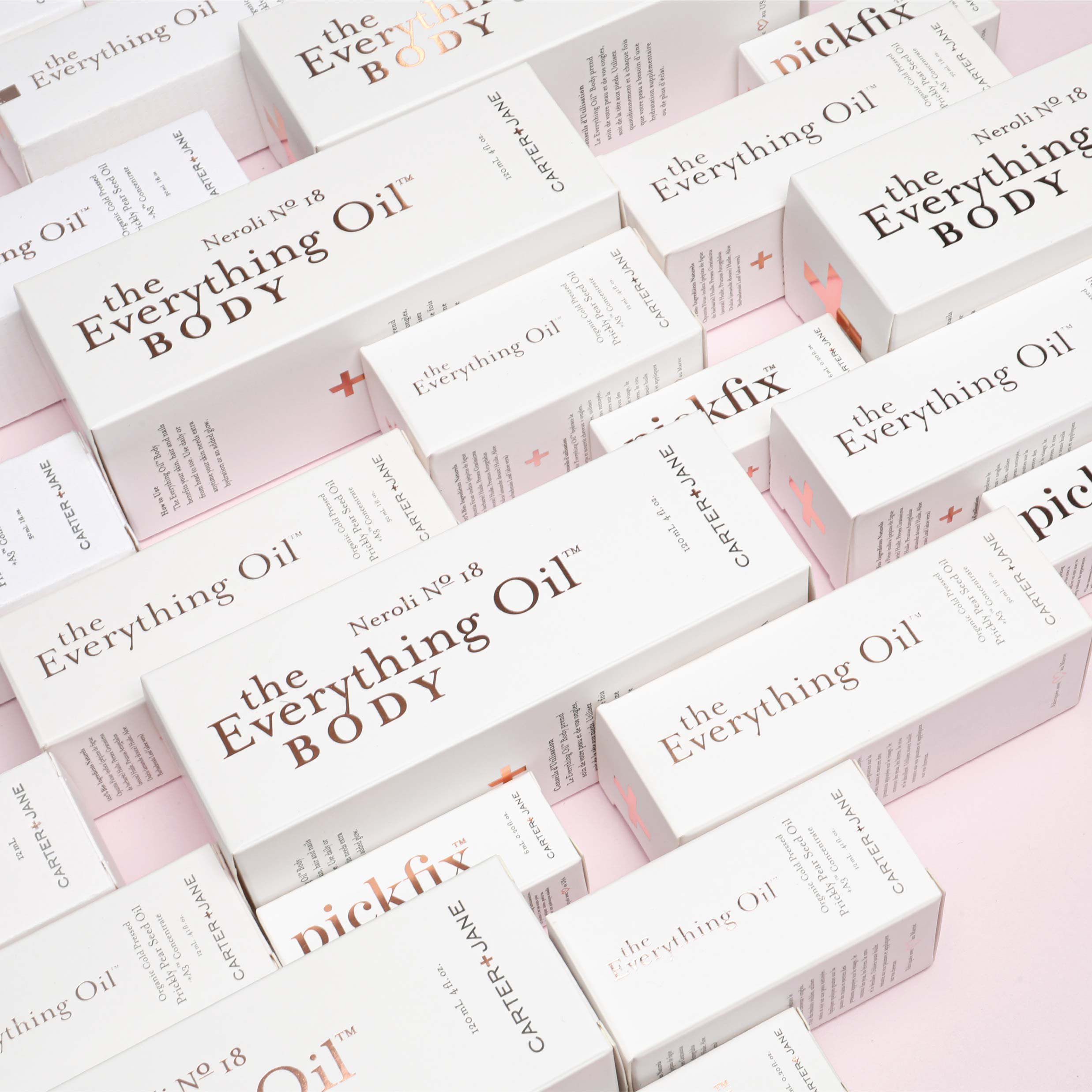 Carter & Jane Branding, Packaging, Website