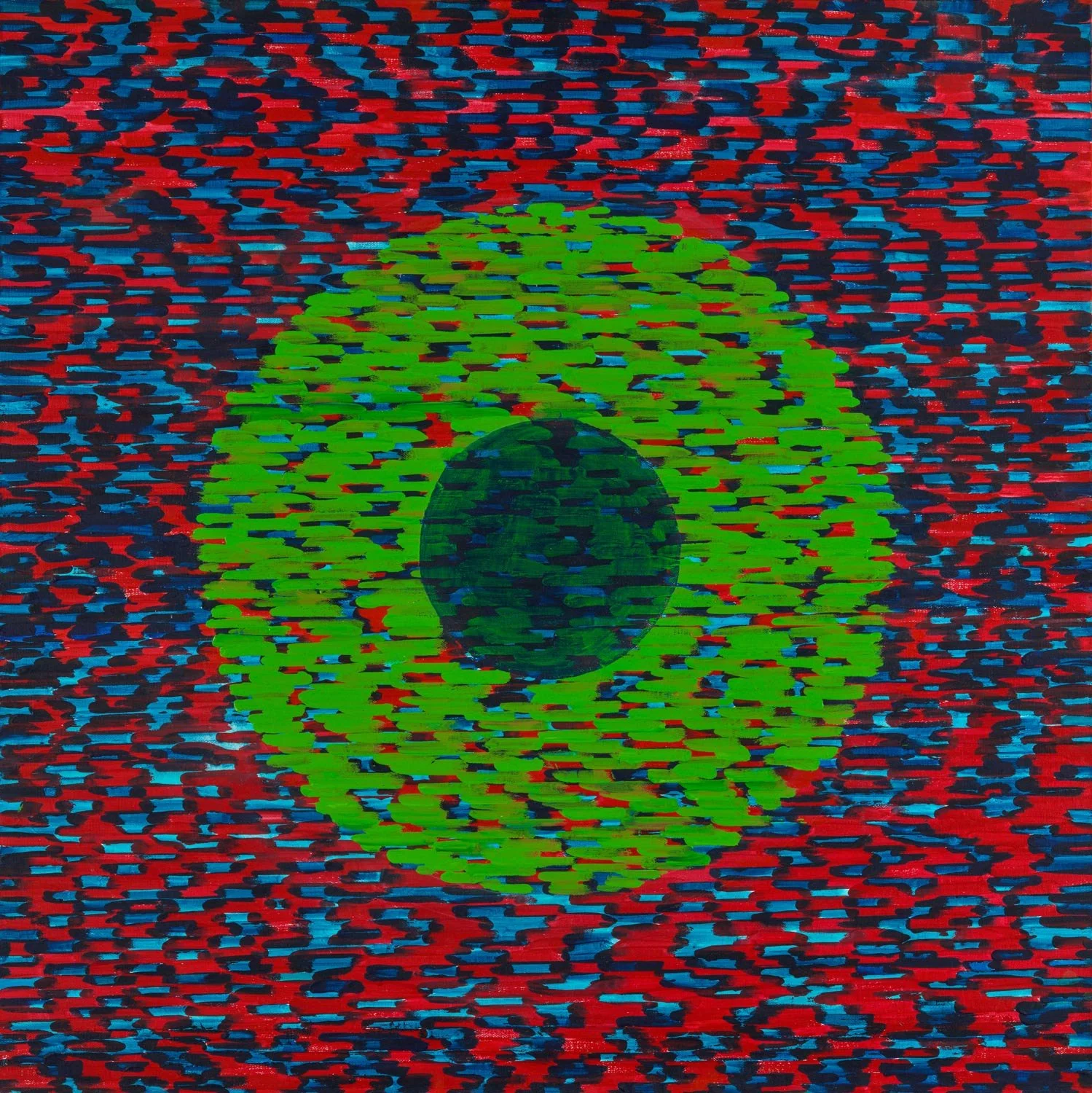 Waterlily, Acrylic on Canvas, 30"x30"