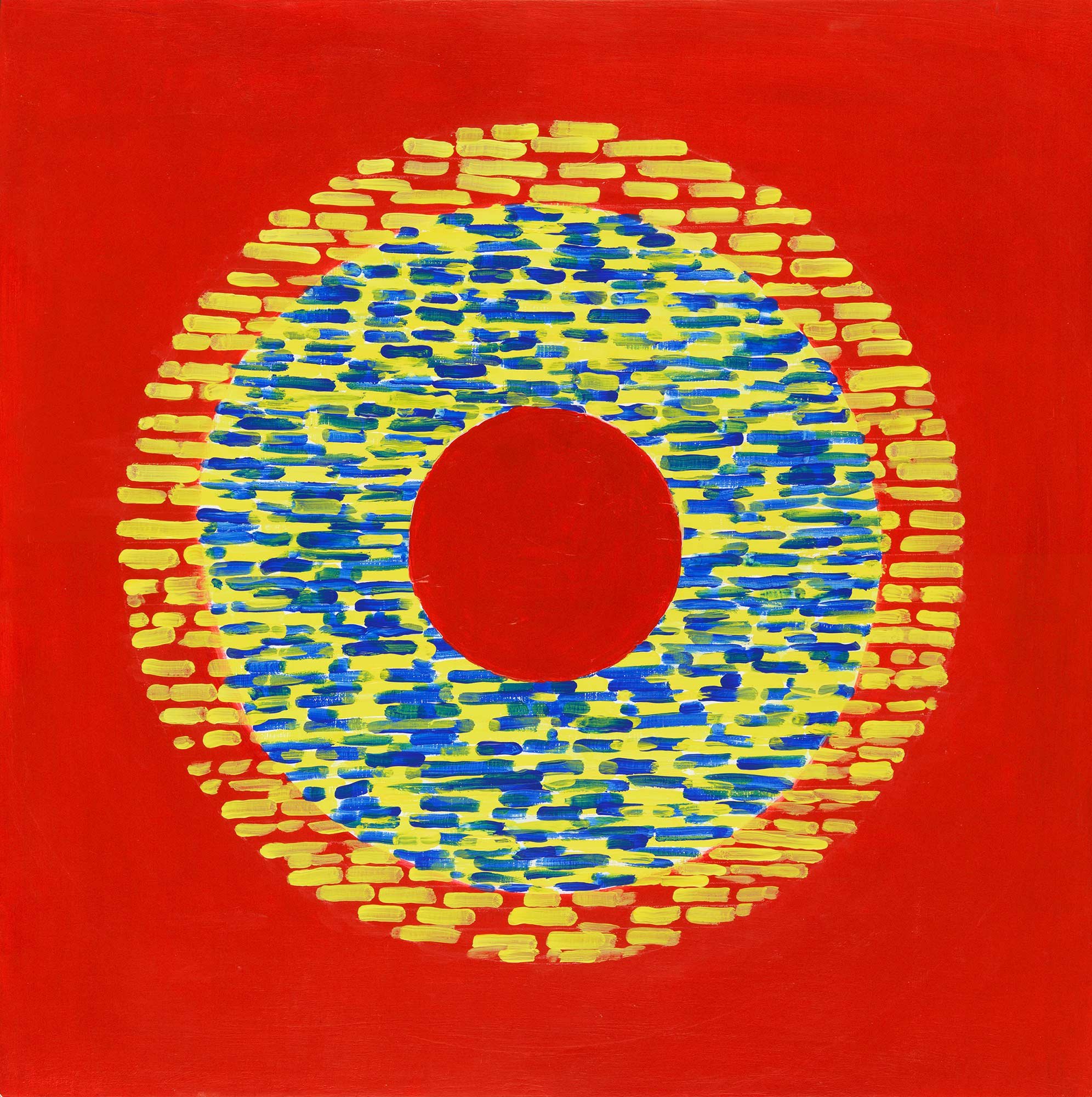 Bloom, Acrylic on Panel,
23½”x23½”