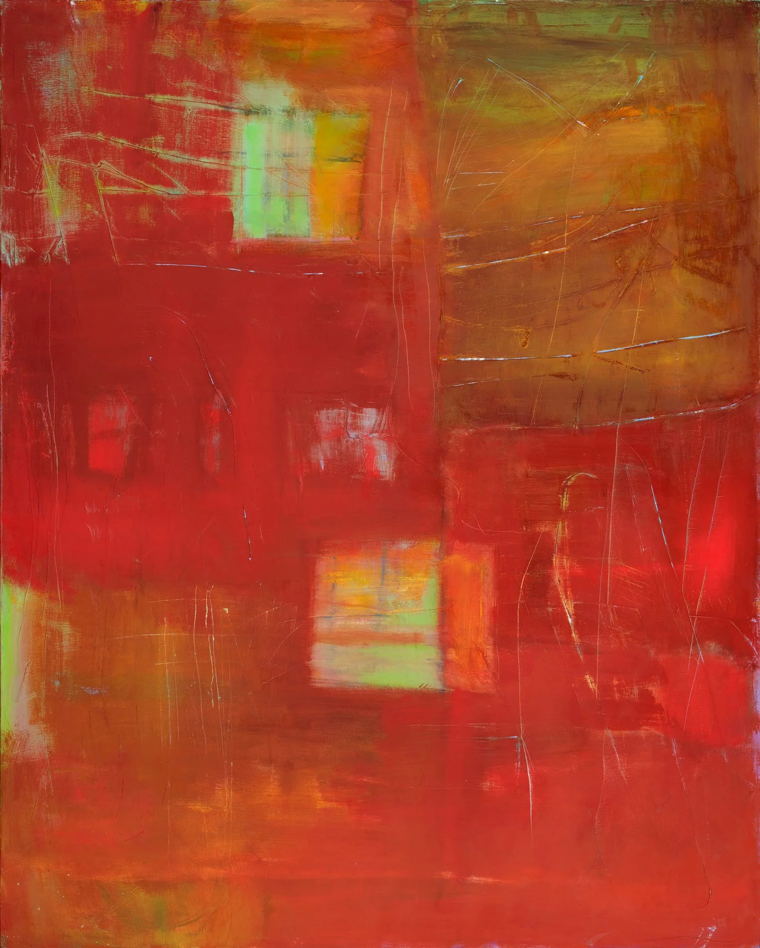 Summertime, Oil on Canvas, 60”x48”