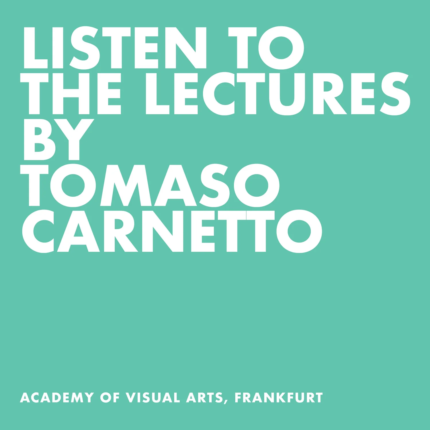 Listen to the Lectures podcast artwork