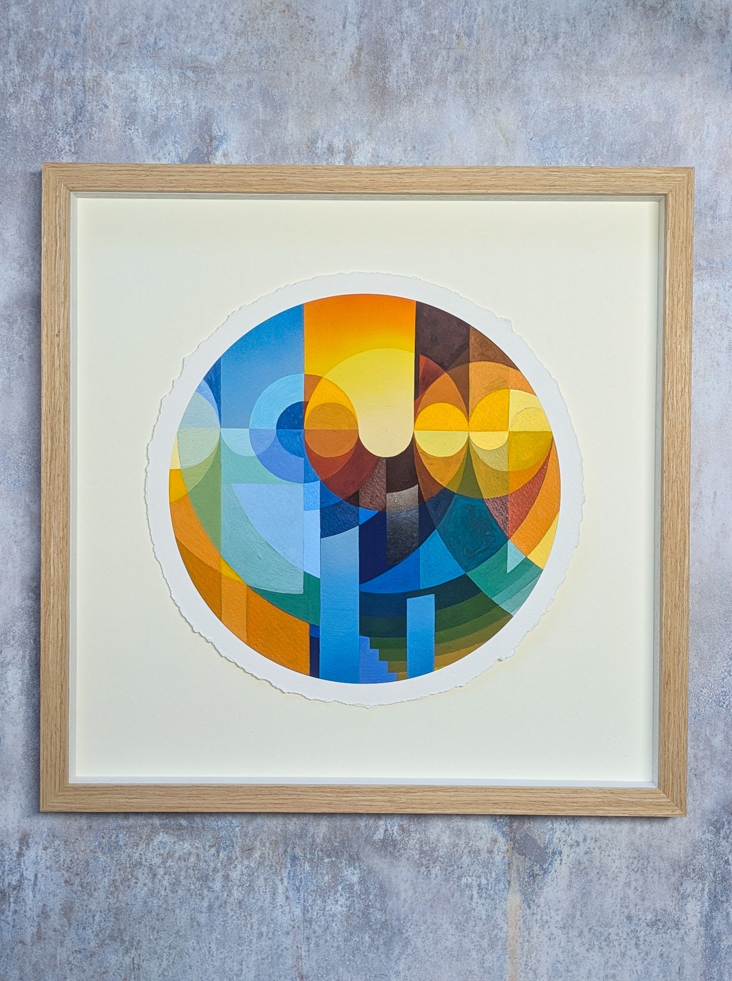 Radiate Print Shane o malley mural wall artist framed3 .jpg