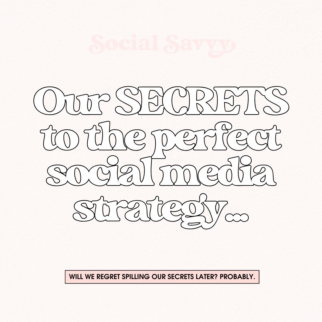 The ONE time you can steal 😉⁠
⁠
Content strategies are so important for showing up on socials with authority!⁠
⁠
Of course we know the worries that come with creating content strategies, like...⁠
⁠
✔️ Will it be time-consuming to create?⁠
✔️ Will it