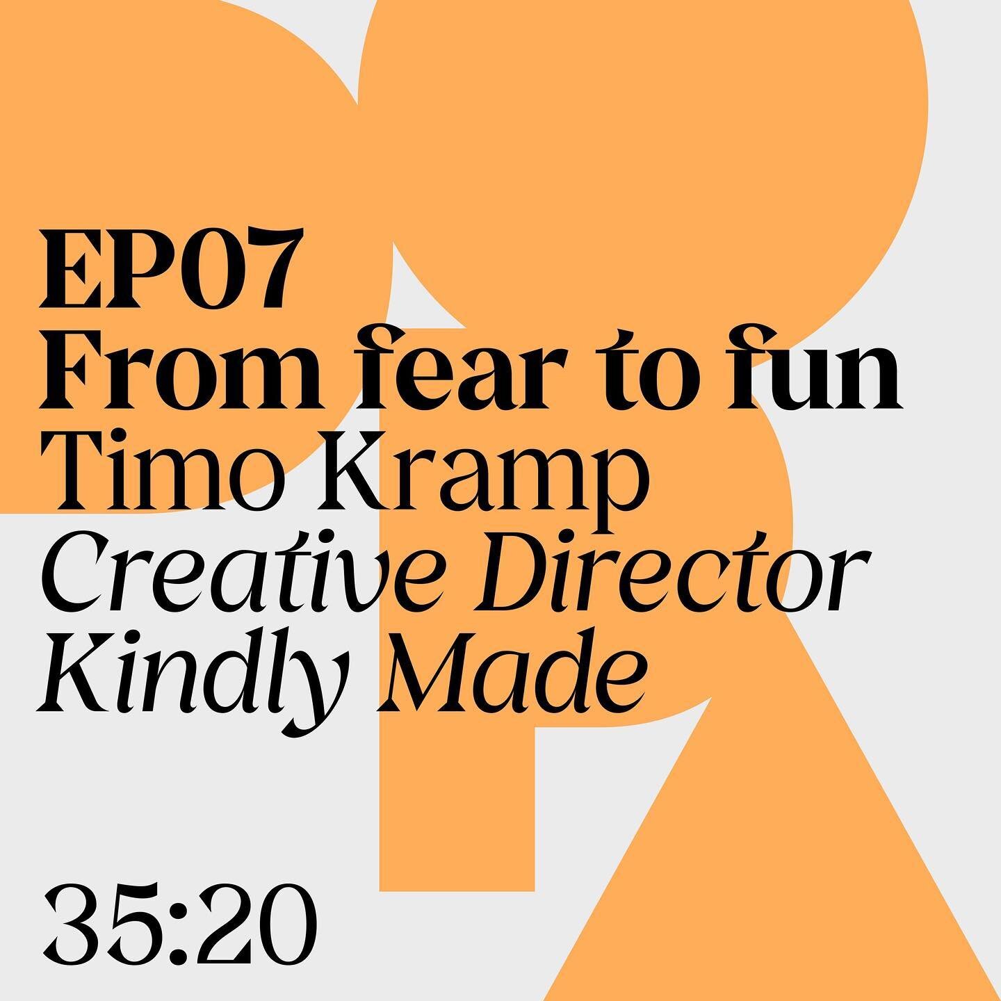 EP07 is out now. 
WARNING: This podcast will affect your mind (in a positive way).

EP07 features&nbsp;@theplantbaseddesigner, Founder and Creative Director @kindlymade.studio, Amsterdam.

In this episode, we discuss how to channel fear and include i