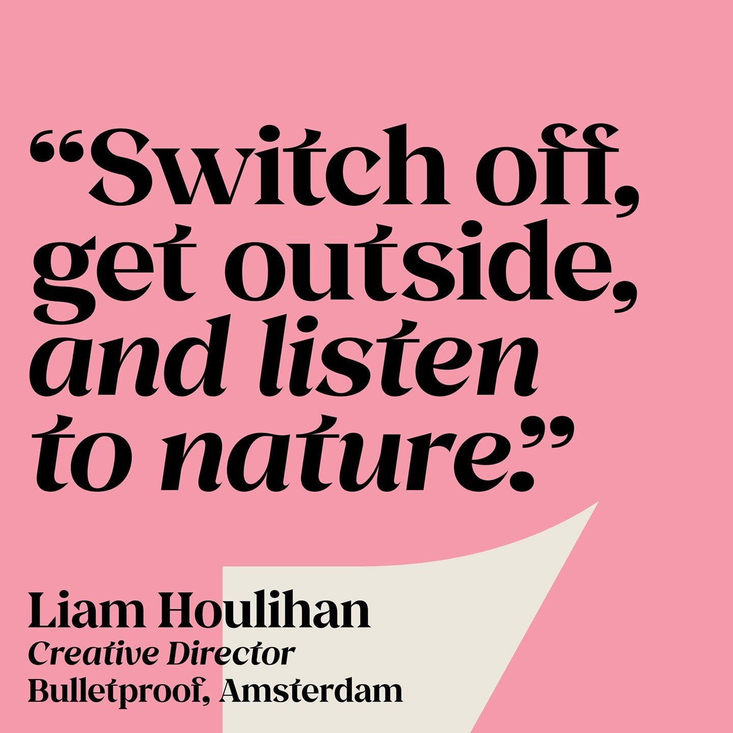 EP08 is out now. ⁠
WARNING: This podcast will affect your mind (in a positive way).⁠
⁠
EP08 features Liam Houlihan, Creative Director @bulletproofintl, Amsterdam.⁠
⁠
In this episode, we discuss how to have a healthy perspective on anxiety and how to 