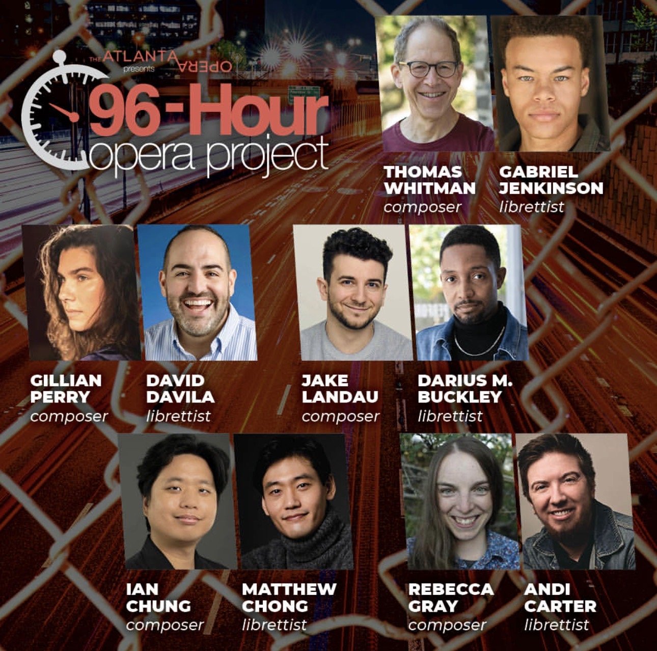 ATLANTA OPERA 96-hour opera festival