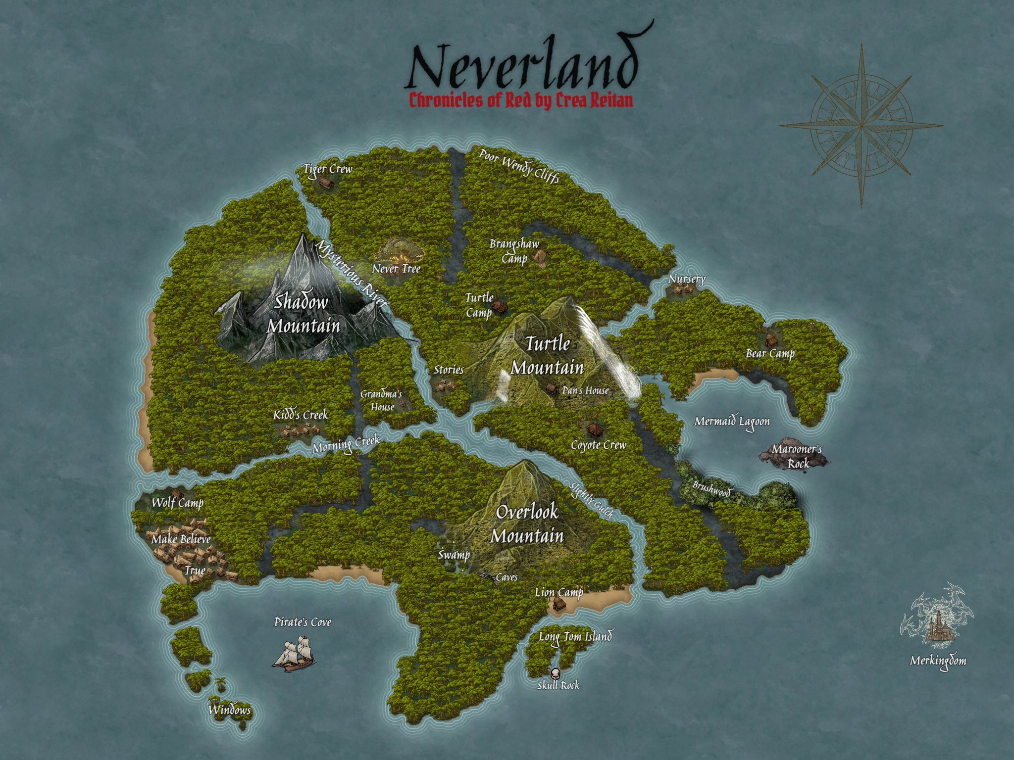 Neverland Chronicles of Red — Crea Reitan