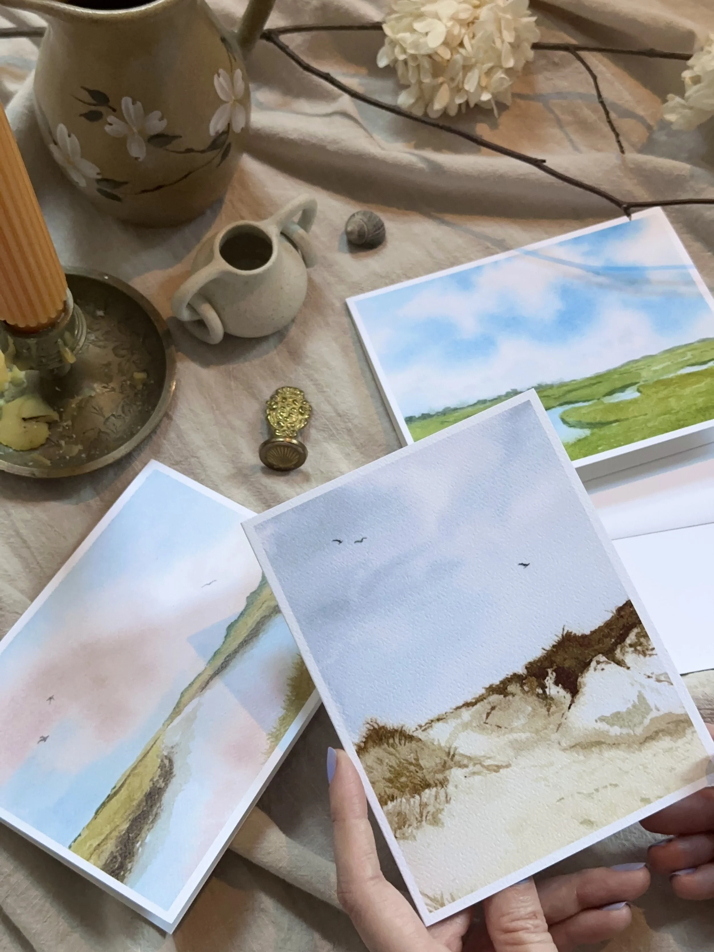 Cape Cod Cards Set of 5