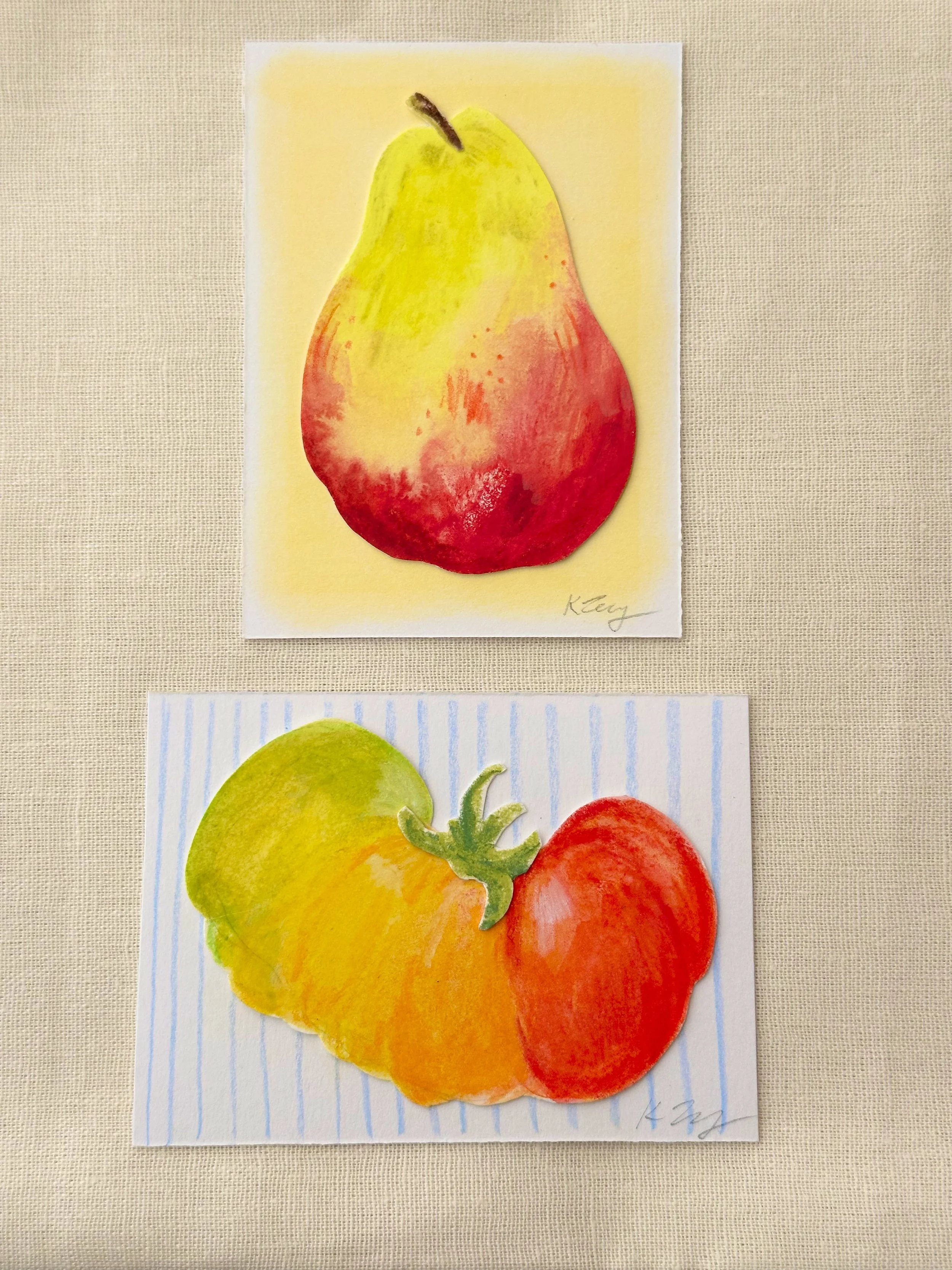 Market Mini Original Collages