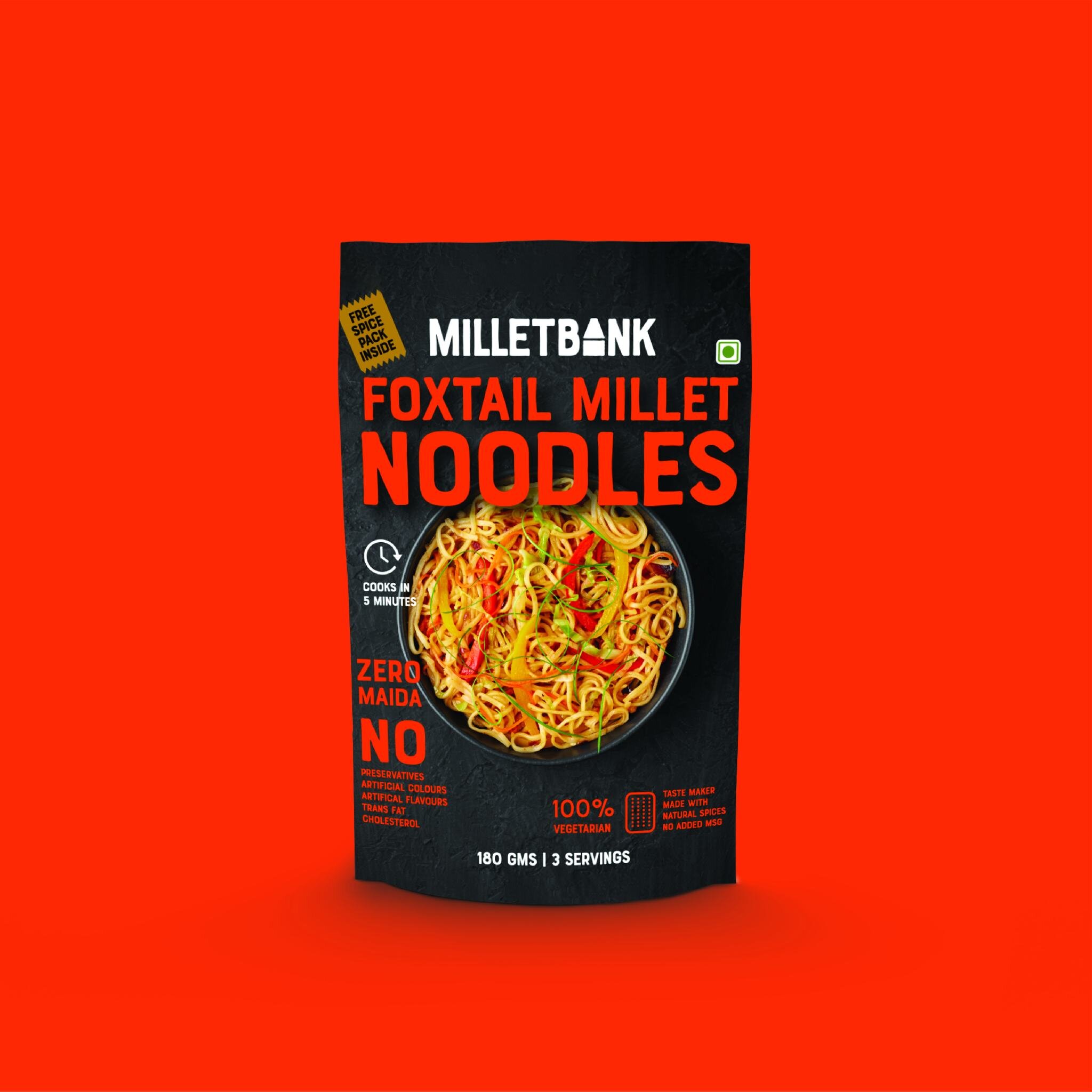 As part of our ongoing design program for @milletbank - we&rsquo;re extending the brand through packaging for new products and launches. The design language continues to use a distinct and bold typography as the key visual for the pack, complemented 