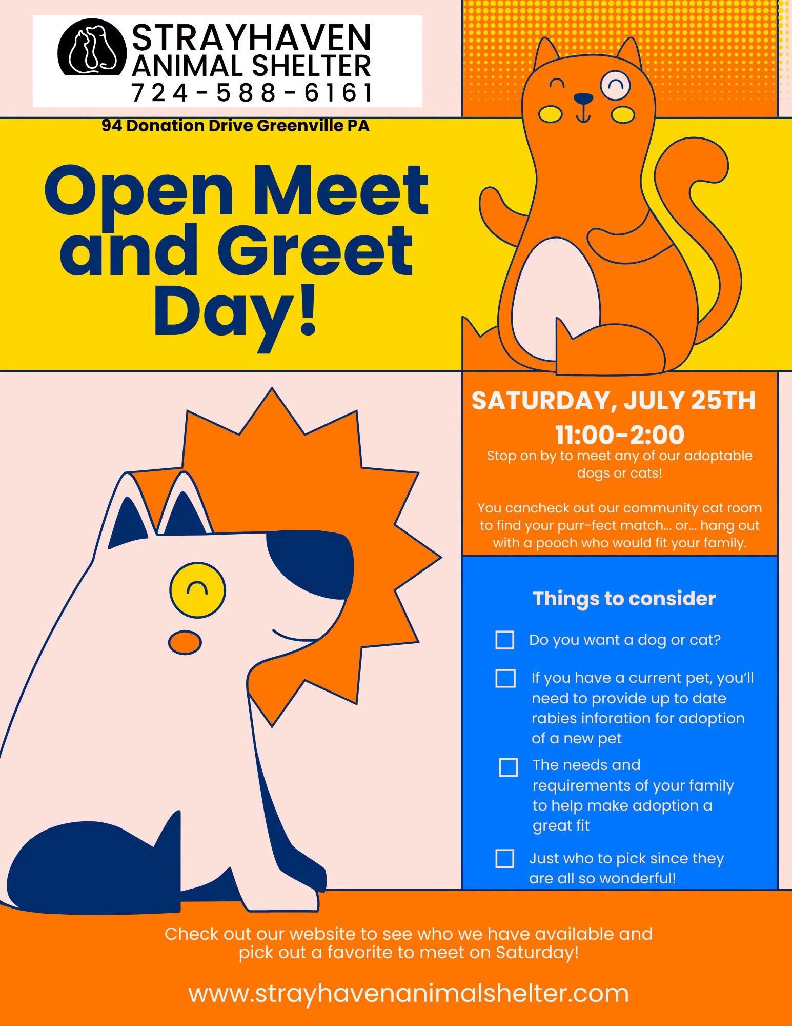 Open Meet and Greet