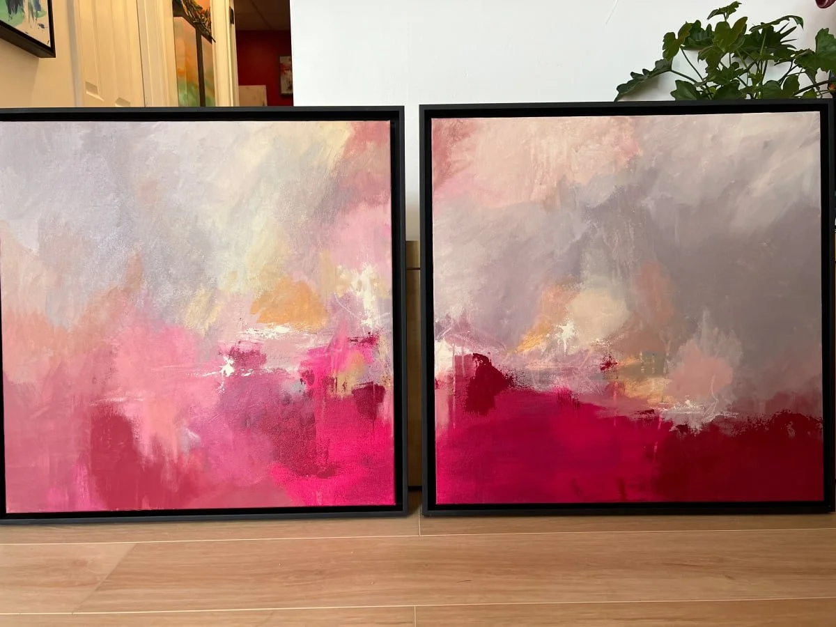 Mists of Time (diptych)