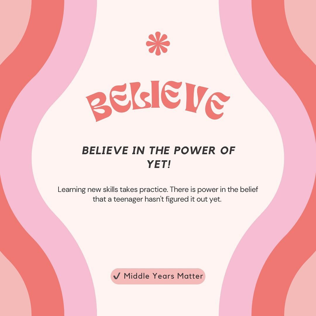 Real learning takes time. It takes time and practice to learn to be responsible. So if you are teaching a teenager to be responsible or just to do their homework, remember it is all about yet. The teenager just hadn&rsquo;t learned this skill yet!! S