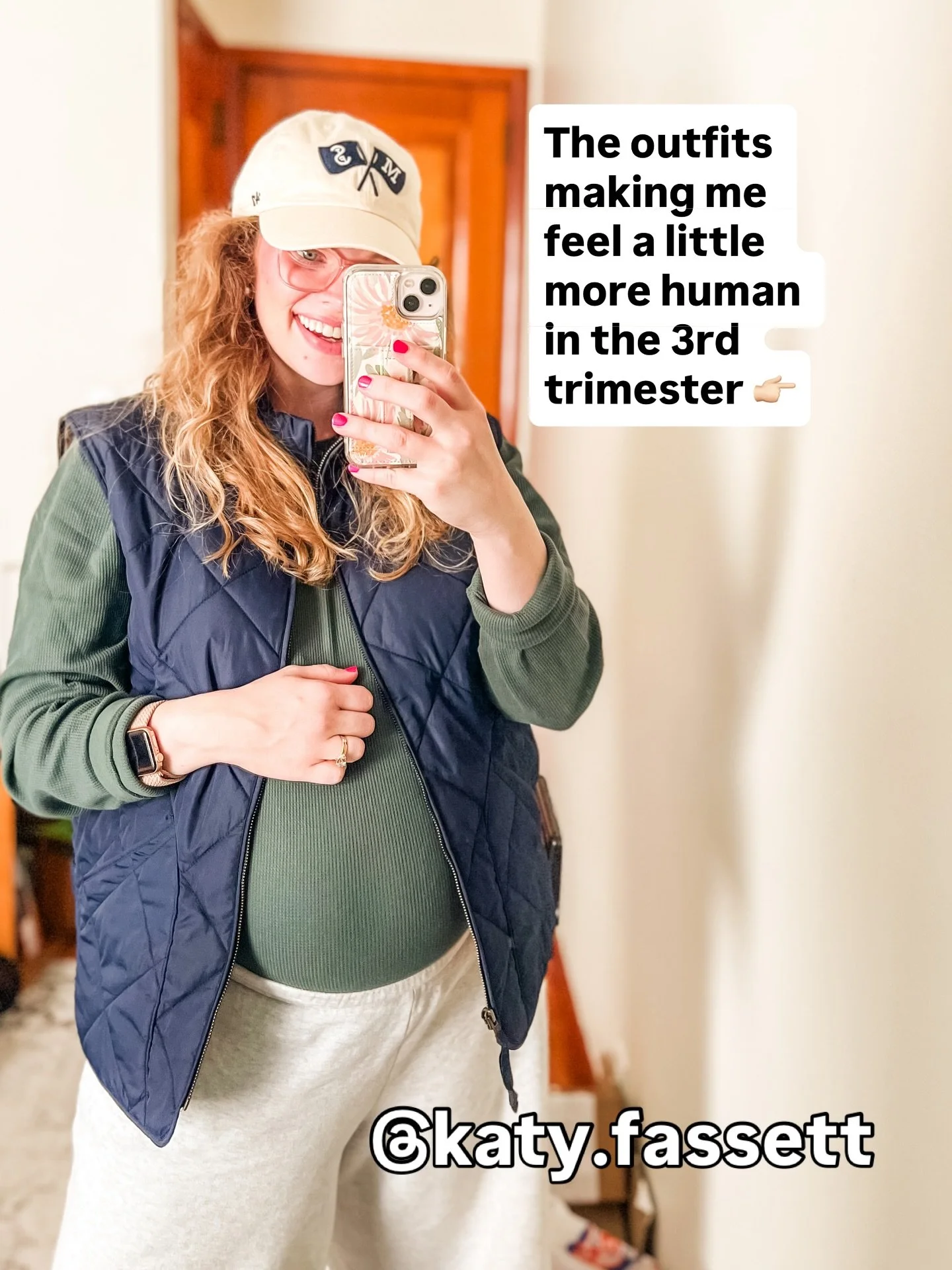 Comment SHOP to get the links to these outfits! 

dressing the bump at this point is&hellip; a journey. 😅

These are the outfits keeping me comfy, functional, and at least somewhat put together while I waddle through this last stretch! 🫶

The two p