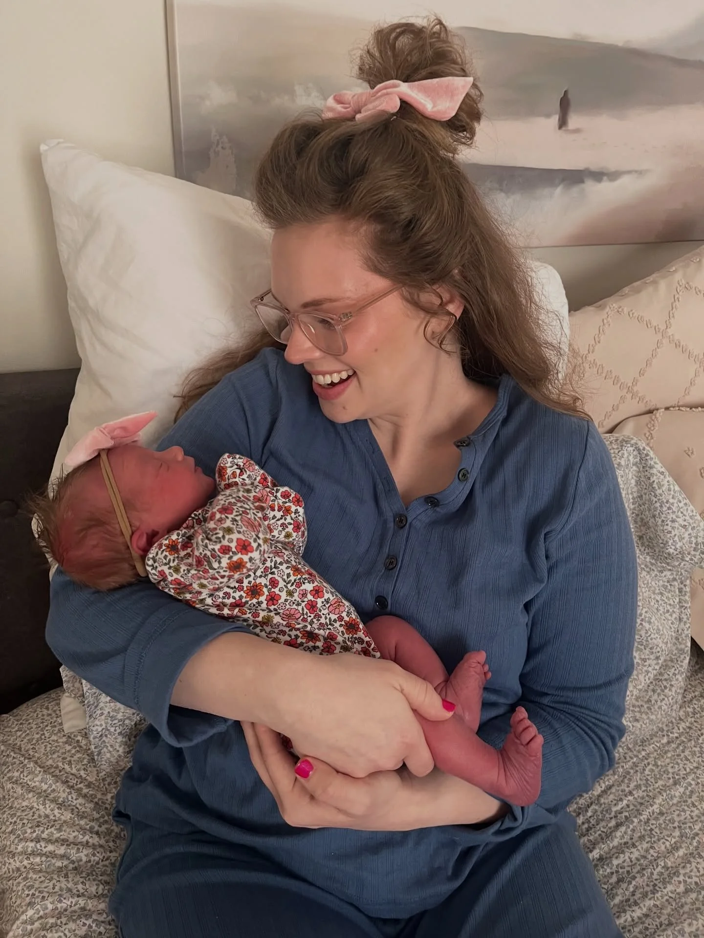 Still soaking it all in. 💕

After four boys&hellip; God wrote a chapter I didn&rsquo;t see coming. 🥹🎀
She&rsquo;s here. She&rsquo;s ours. And my heart is undone 😭