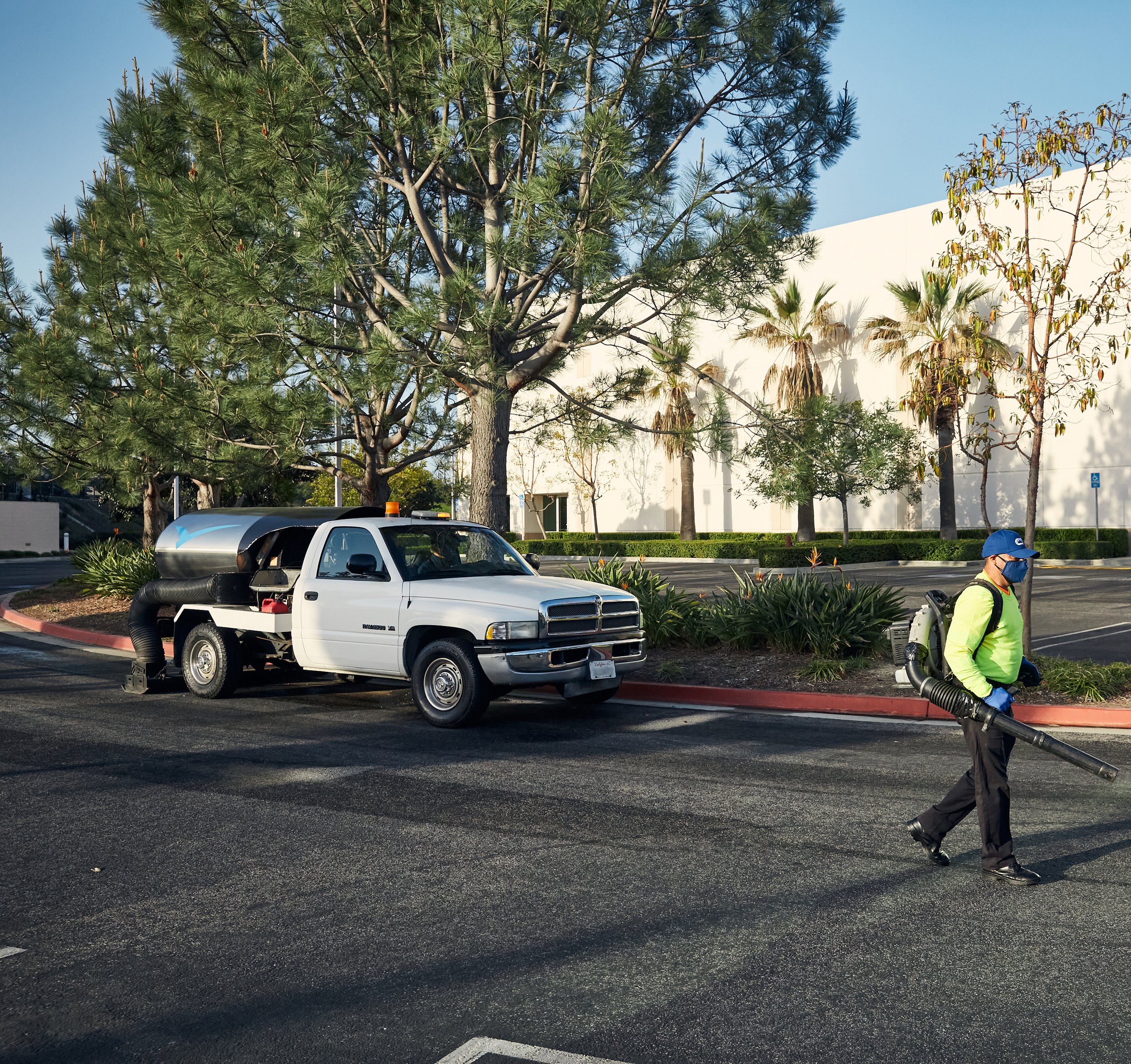 Parking Lot Sweeping