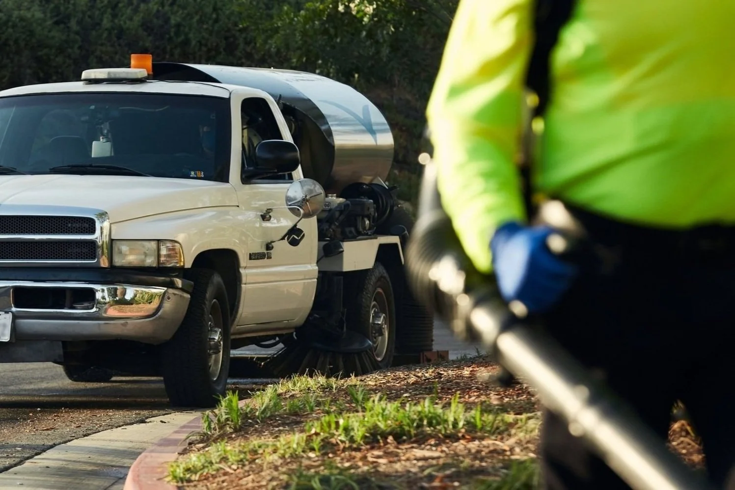 Parking Lot Sweeping