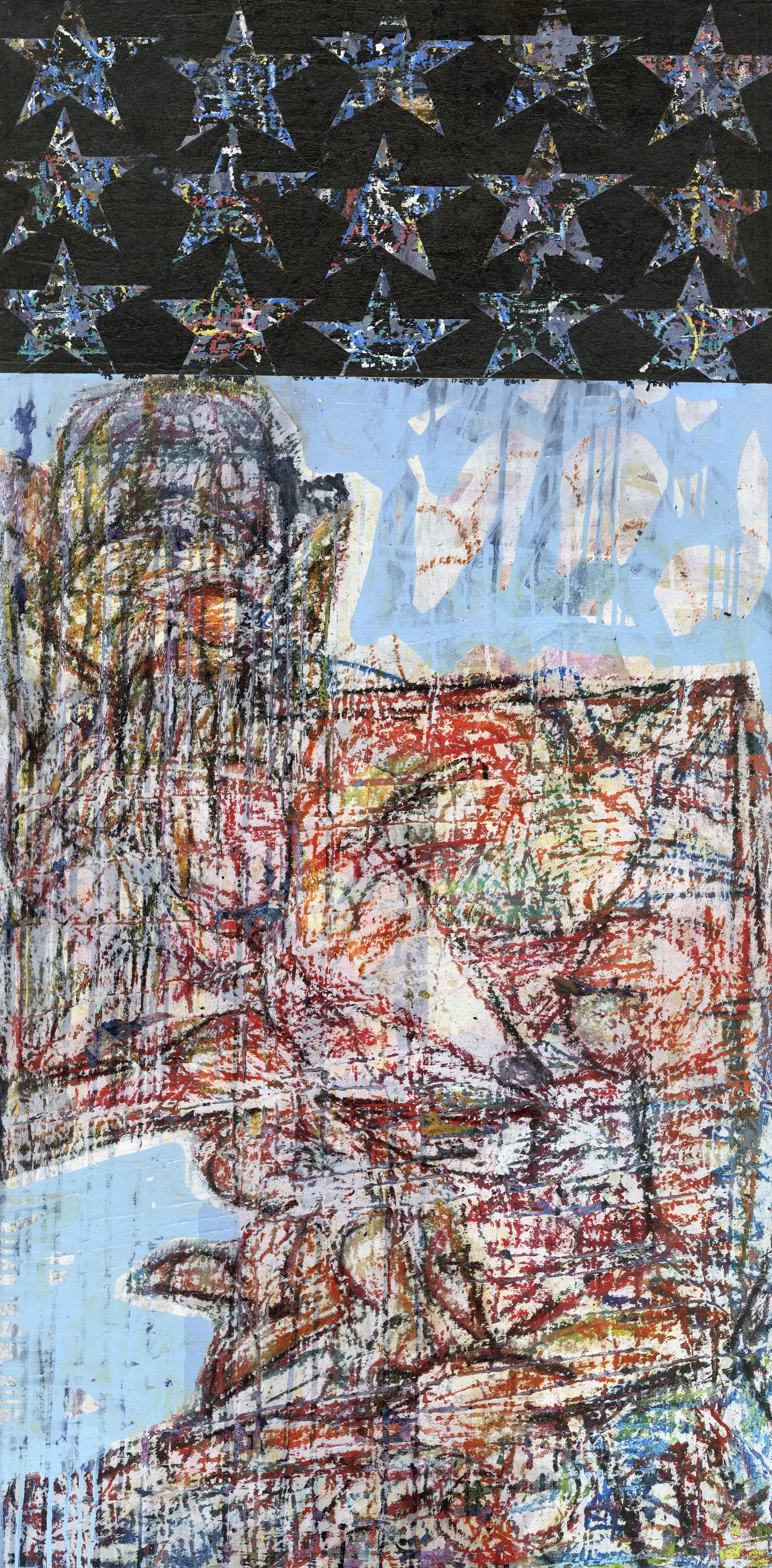 24x47 Acrylic on Panel