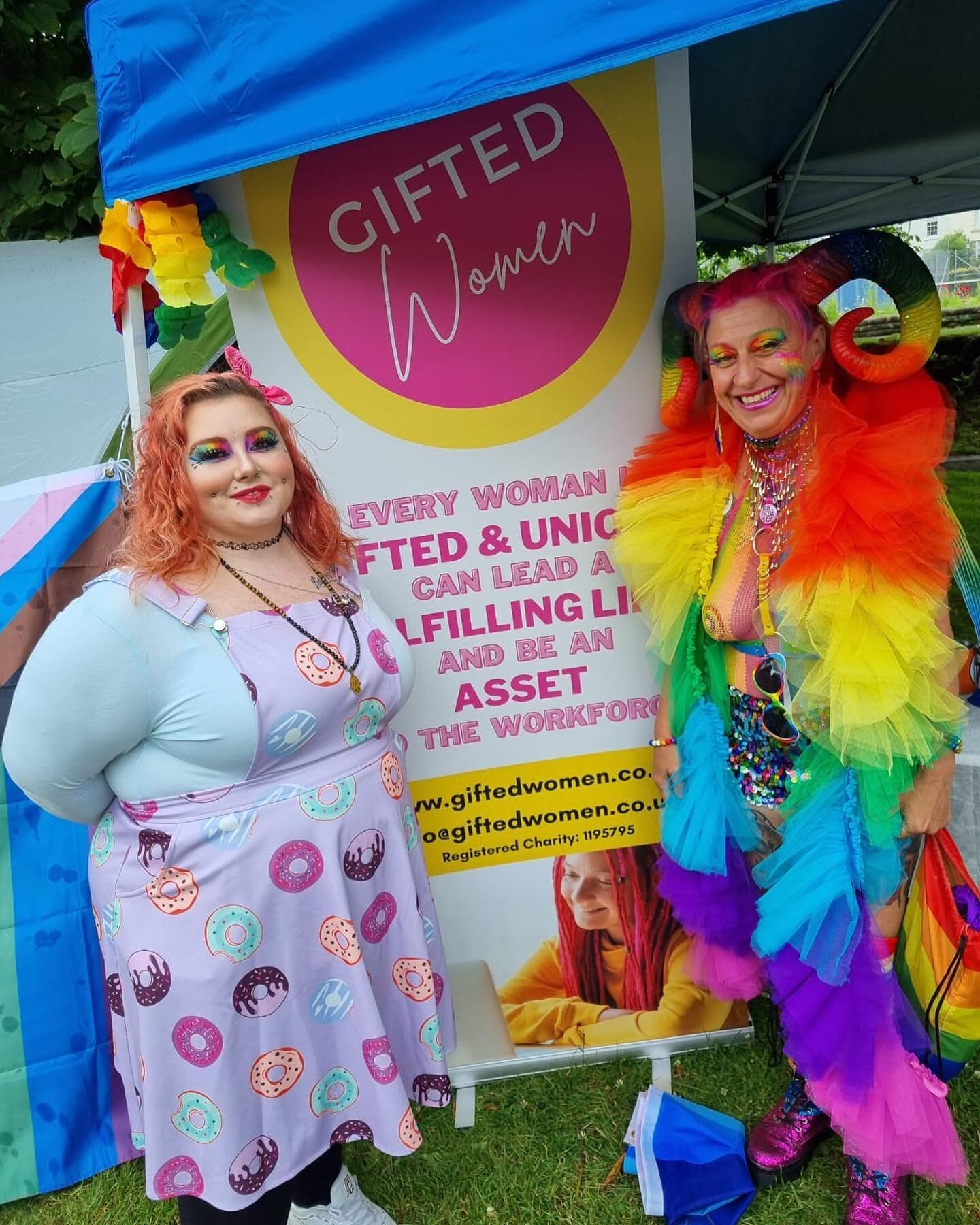 We absolutely loved celebrating the first ever #tavistockpride today 🏳️&zwj;🌈 

It was a day filled with joy and love and we met lots of amazing people who showed up in support of our local LGBTQ+ community. 

Thank you to our brilliant Gifted Wome