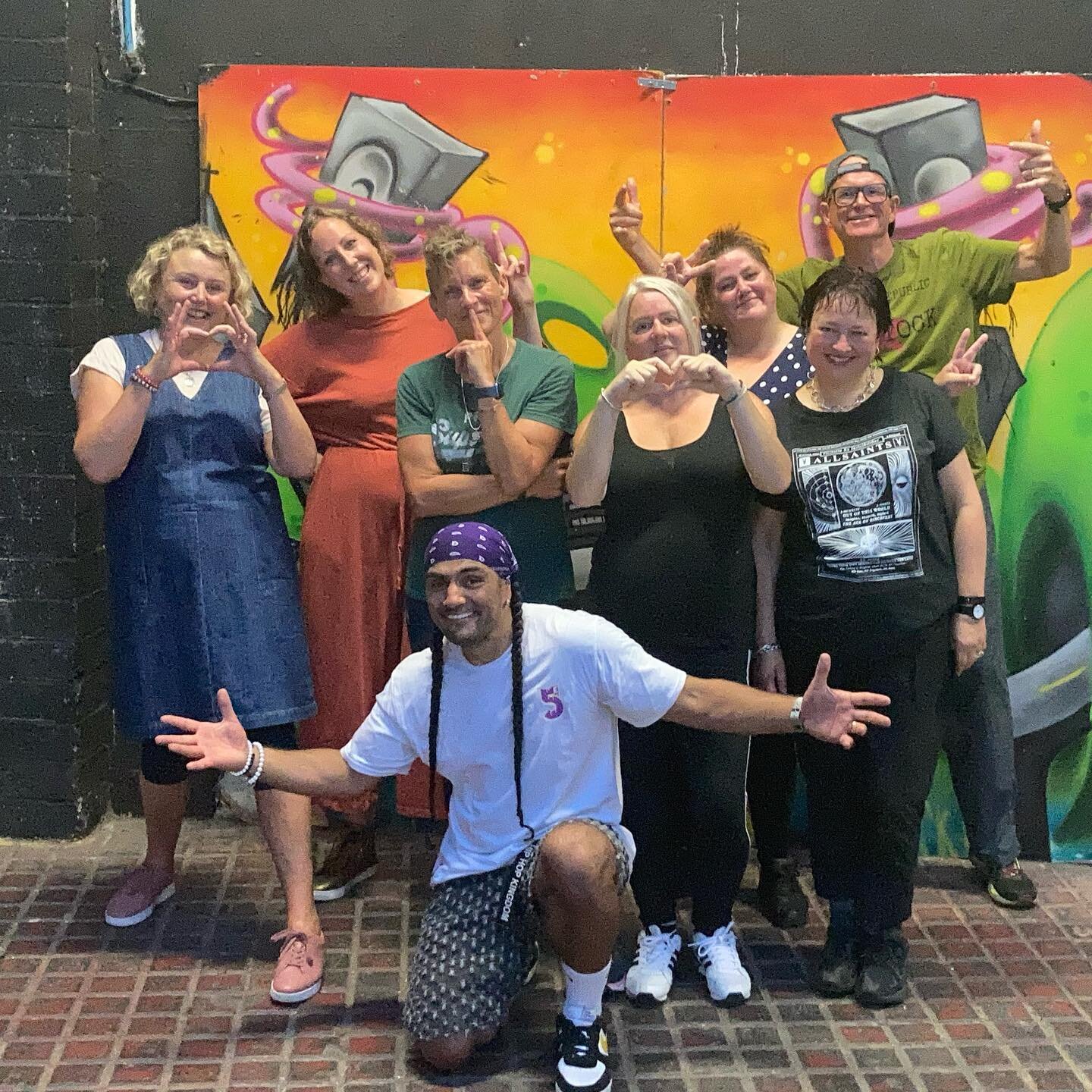 As we head into a new term, we thought it would be fun to organise a trustee, team and volunteer get together, to reconnect and get energised for the next quarter. 

@toby_g_mbe helped us do just that with a hip hop dance class at @street_factory_ 

