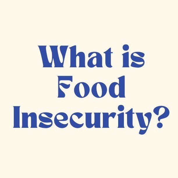 #foodinsecurity is all around - whether locally in your communities or on a global scale.

Although this is a HUGE topic, here are some places to start:
- FAO's most recent (2021) report on food security and nutrition: https://www.fao.org/publication