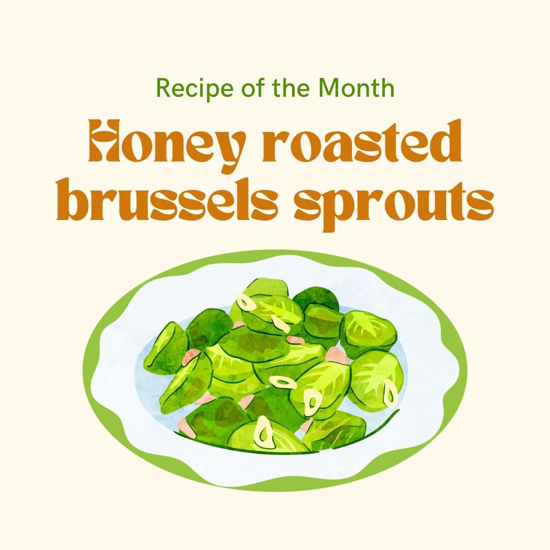 Honey Roasted Brussel Sprouts! 🍯 🥬 🍯 

Get ready for fall using seasonal produce for a sweet take on a classic veggie. Recreate this recipe and tag us in your final product! 🥬 🍯 

#NGMrecipeofthemonth #seasonal #recipe #september