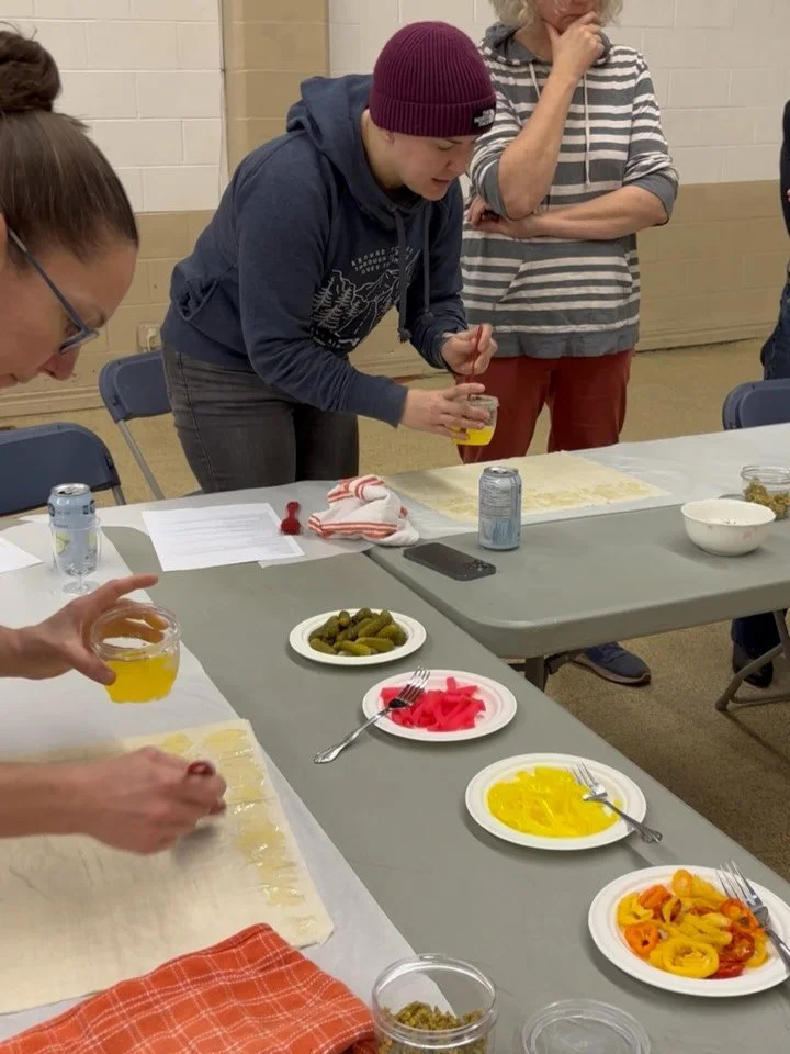 Last Friday we were treated to the most delicious Lebanese feast! To kick off the new @cafs_foodstudies chapter in Edmonton, NGM hosted an evening of interactive cooking and food discussions led by wonderful local cook, Evelyn. She walked us through 