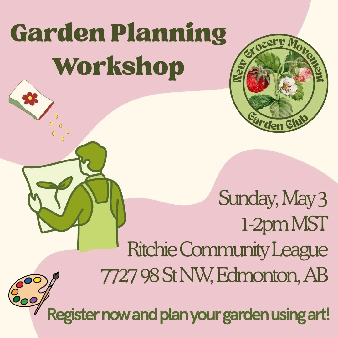 Are you new to gardening? Or maybe you like spending time with community and doing art?

Join New Grocery Movement in designing a garden that feeds both your plate and your creativity! 🎨

In this hands-on workshop, NGM will share a quick presention 