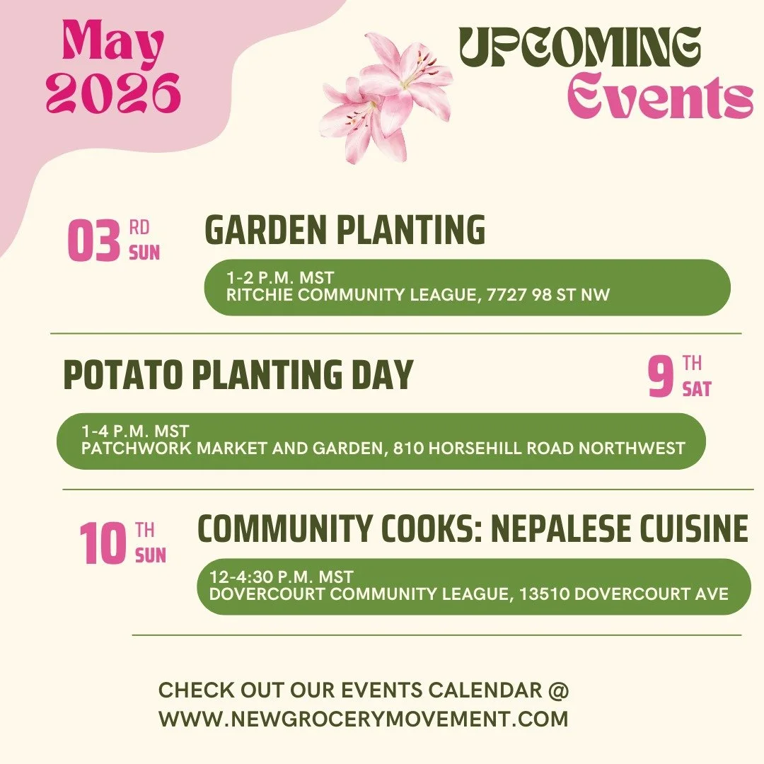 It's May and we're in full bloom! Join NGM for a month of new events and opportunities to connect with your community. You can find more details and registration links for each event at the link in our bio!

🌱 May 3: Garden **PLANNING** - Join us fo