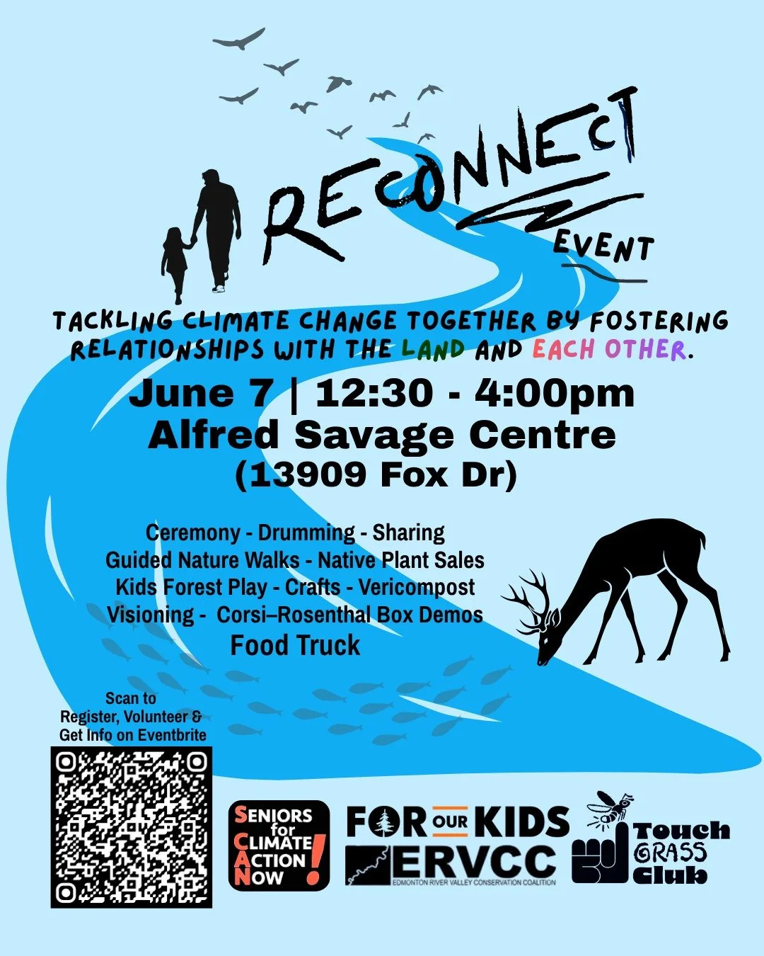 Looking for ways to Reconnect with community and the land? Looking for spaces to tackle climate change together? NGM's @thunder.beings.rising will be hosting a guided walk at this incredible upcoming event. Save the date and head to @edmontonseniorsc