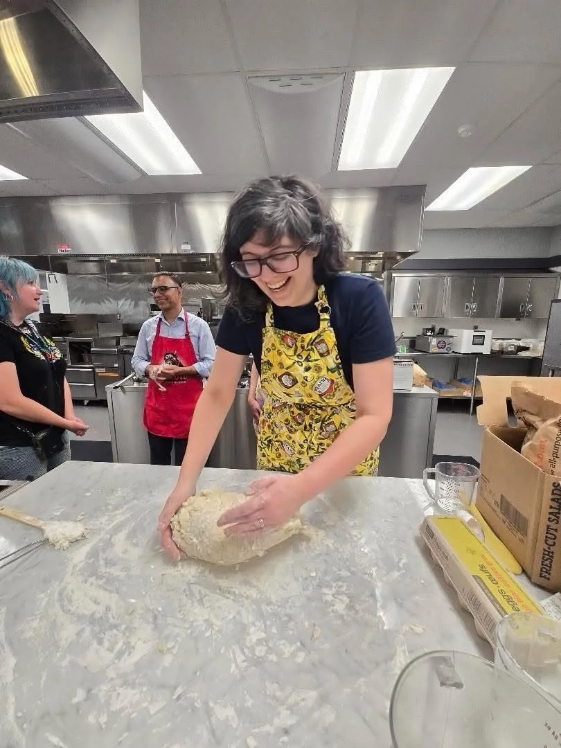 Yesterday&rsquo;s Community Cooks class featuring Ukrainian and Polish cuisine resulted in over 600 pierogi being made! 

As always, we are so grateful for the many hands that go into these beautiful meals. Our cooking lead, Sam, walked us through th