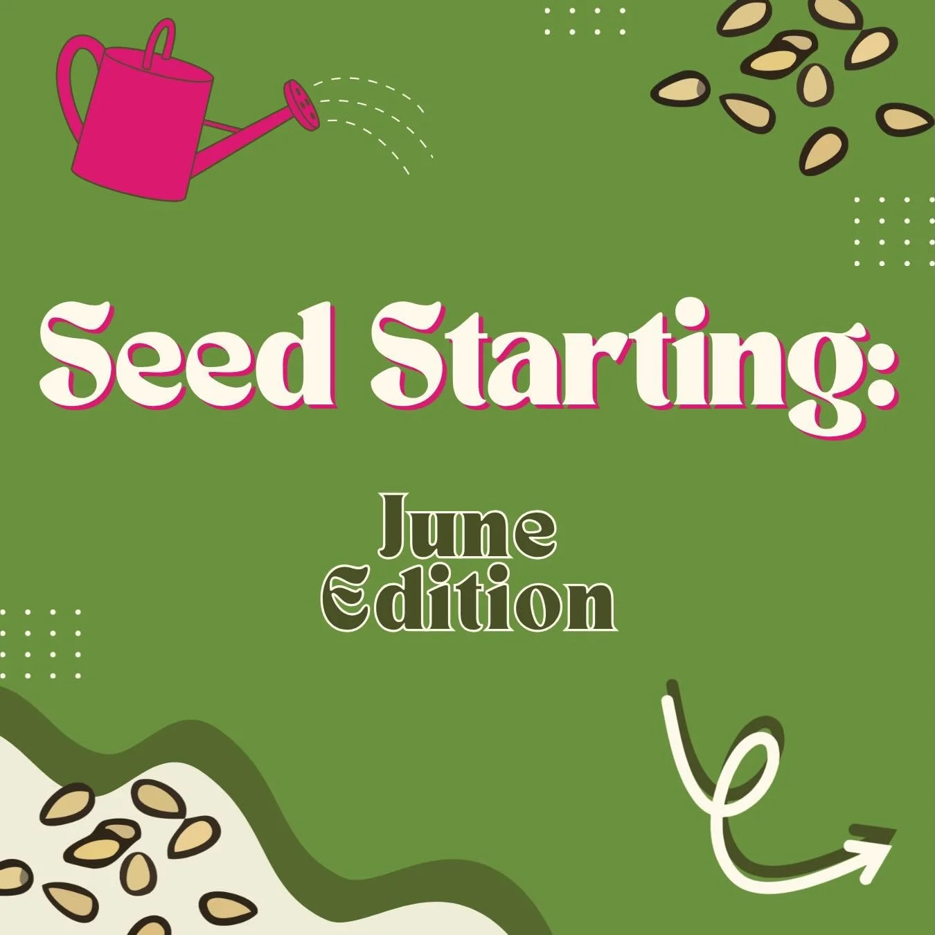 🌱 If you haven&rsquo;t started planting your 2026 garden, do not worry! NGM has some more recommendations for seeds you can direct sow this June. These are all plants that have shorter growing periods!

* Carrots
* Leafy Greens
* Corn
* Zucchini
* S