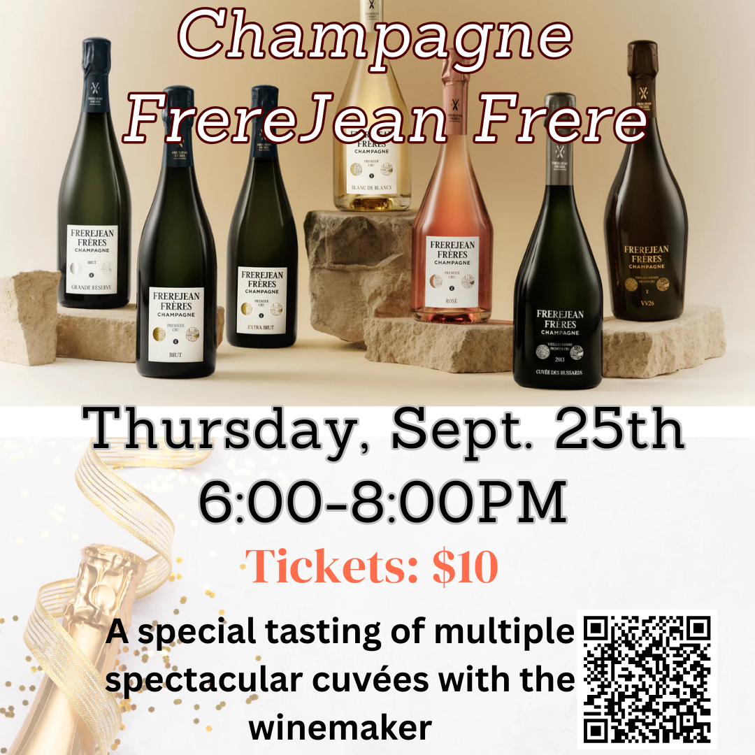 Champagne Frerejean Frere Tasting