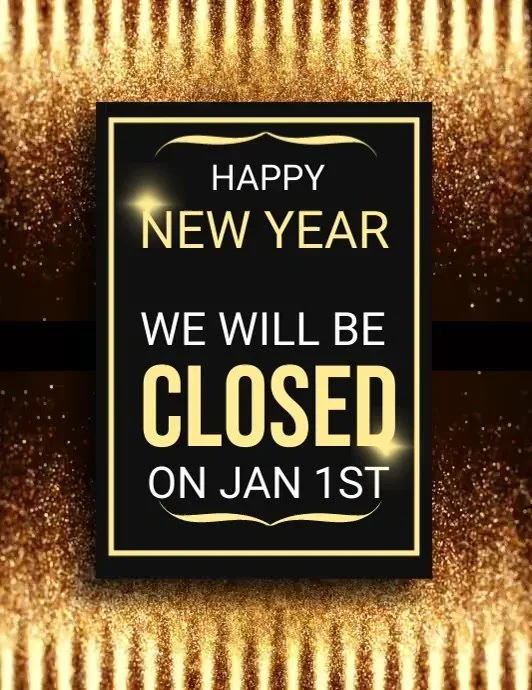 Closed New Year's Day