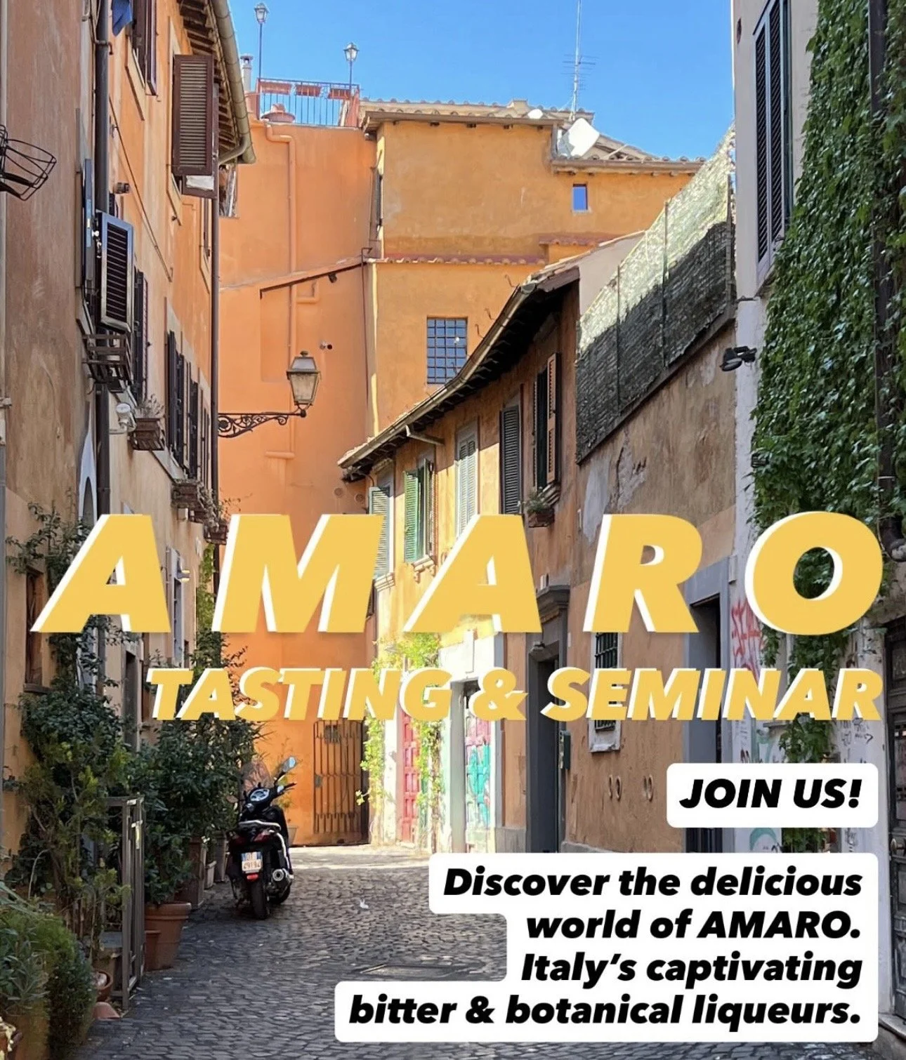 AMARI TASTING &amp; SEMINAR 