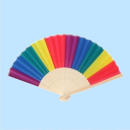 Rainbow  Fan $6.98